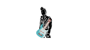 Man with a guitar
