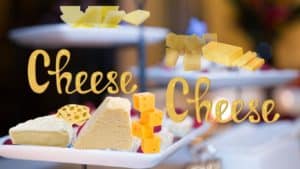 Display of cheese